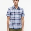 Camisa Oxford xadrez de corte regular Camisa Oxford xadrez de corte regular