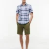Camisa Oxford xadrez de corte regular Camisa Oxford xadrez de corte regular