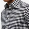Camisa Oxford xadrez de corte regular Camisa Oxford xadrez de corte regular