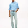 Camisa Oxford xadrez de corte regular Camisa Oxford xadrez de corte regular