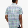 Camisa Oxford xadrez de corte regular Camisa Oxford xadrez de corte regular