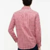 Camisa Oxford xadrez de corte regular Camisa Oxford xadrez de corte regular