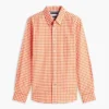 Camisa Oxford xadrez de corte regular Camisa Oxford xadrez de corte regular