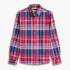 Camisa Oxford xadrez de corte regular Camisa Oxford xadrez de corte regular
