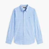 Camisa para todo o dia com riscas mistas e corte regular Camisa para todo o dia com riscas mistas e corte regular