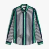 Camisa Retro Stripe All-Day de corte regular Camisa Retro Stripe All-Day de corte regular