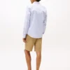 Camisa social listrada THFlex de corte justo Camisa social listrada THFlex de corte justo