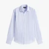 Camisa social listrada THFlex de corte justo Camisa social listrada THFlex de corte justo