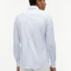 Camisa social listrada THFlex de corte justo Camisa social listrada THFlex de corte justo