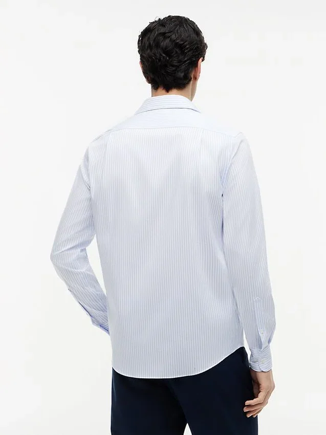 Camisa social às riscas THFlex de corte regular Camisa social às riscas THFlex de corte regular