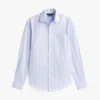 Camisa social às riscas THFlex de corte regular Camisa social às riscas THFlex de corte regular