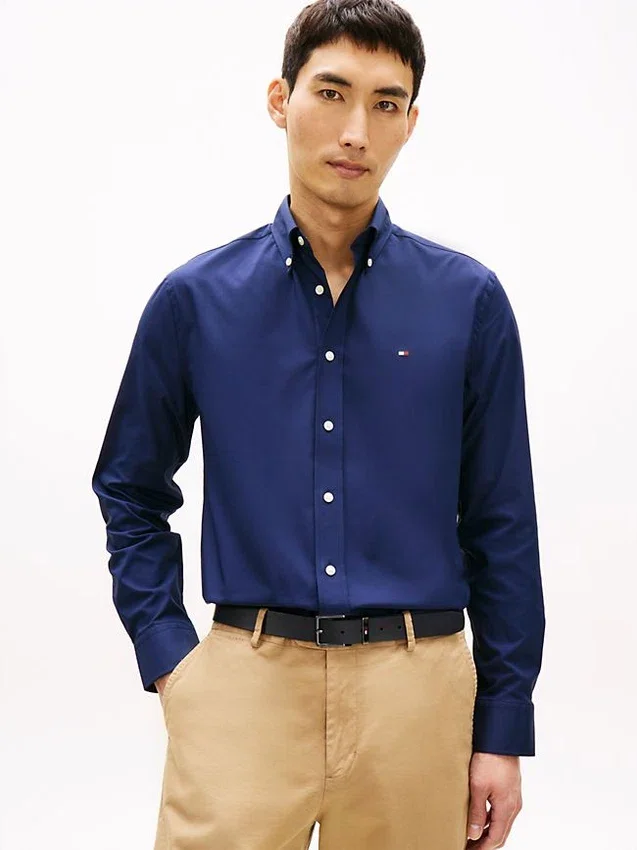 Camisa TH Performance de corte regular Camisa TH Performance de corte regular