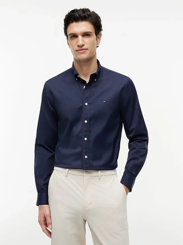 Camisa TH Performance de corte regular Camisa TH Performance de corte regular