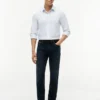 Camisa TH Performance às riscas com corte regular Camisa TH Performance às riscas com corte regular