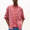 Camisa Tommy Jeans Relaxed Stripe Camisa Tommy Jeans Relaxed Stripe