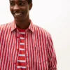 Camisa Tommy Jeans Relaxed Stripe Camisa Tommy Jeans Relaxed Stripe