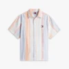 Camisa Tommy Jeans Relaxed Striped Dobby Camisa Tommy Jeans Relaxed Striped Dobby