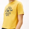 Camiseta com logotipo atlético Hilfiger 1985 Camiseta com logotipo atlético Hilfiger 1985