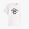 Camiseta com logotipo atlético Hilfiger 1985 Camiseta com logotipo atlético Hilfiger 1985