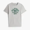 Camiseta com logotipo atlético Hilfiger 1985 Camiseta com logotipo atlético Hilfiger 1985