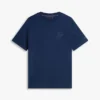 Camiseta com monograma em script e tecido interlock Camiseta com monograma em script e tecido interlock