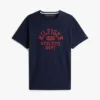 Camiseta Hilfiger 1985 com logotipo atlético Camiseta Hilfiger 1985 com logotipo atlético