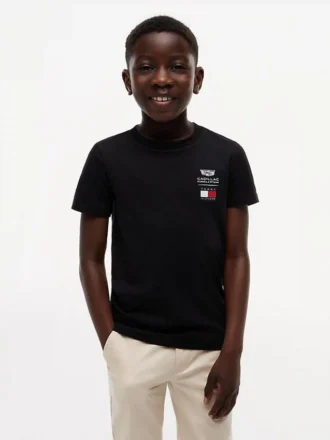 Camiseta infantil com logotipo Tommy x Cadillac F1® Team