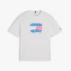 Camiseta infantil Tommy com logotipo grafitado Camiseta infantil Tommy com logotipo grafitado