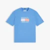 Camiseta infantil Tommy com logotipo grafitado Camiseta infantil Tommy com logotipo grafitado