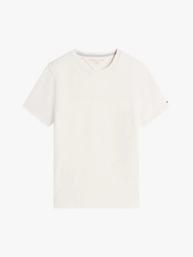 Camiseta pesada com logotipo tonal Camiseta pesada com logotipo tonal