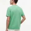 Camiseta tingida com logotipo de folha de louro Camiseta tingida com logotipo de folha de louro