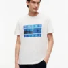 Camiseta Tommy Jeans com estampa fotográfica Camiseta Tommy Jeans com estampa fotográfica