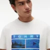 Camiseta Tommy Jeans com estampa fotográfica Camiseta Tommy Jeans com estampa fotográfica