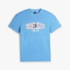 Camiseta Tommy Jeans com logotipo de bandeira ondulada Camiseta Tommy Jeans com logotipo de bandeira ondulada