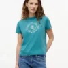 Camiseta Tommy Jeans com logotipo do Sports Club Camiseta Tommy Jeans com logotipo do Sports Club