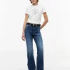 Camiseta Tommy Jeans com logotipo do Sports Club Camiseta Tommy Jeans com logotipo do Sports Club
