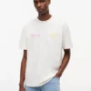 Camiseta Tommy Jeans com logotipo em degradê Camiseta Tommy Jeans com logotipo em degradê