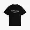 Camiseta Tommy Jeans com logotipo em degradê Camiseta Tommy Jeans com logotipo em degradê