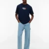 Camiseta Tommy Jeans com logotipo Multi-Crest Camiseta Tommy Jeans com logotipo Multi-Crest