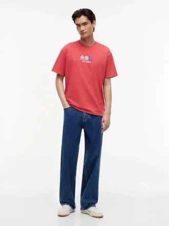 Camiseta Tommy Jeans com logotipo Multi-Crest