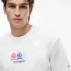 Camiseta Tommy Jeans com logotipo Multi-Crest Camiseta Tommy Jeans com logotipo Multi-Crest
