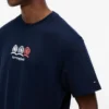 Camiseta Tommy Jeans com logotipo Multi-Crest Camiseta Tommy Jeans com logotipo Multi-Crest