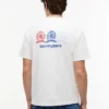 Camiseta Tommy Jeans com logotipo Multi-Crest Camiseta Tommy Jeans com logotipo Multi-Crest