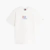 Camiseta Tommy Jeans com logotipo Multi-Crest Camiseta Tommy Jeans com logotipo Multi-Crest