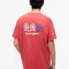 Camiseta Tommy Jeans com logotipo Multi-Crest Camiseta Tommy Jeans com logotipo Multi-Crest