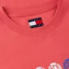 Camiseta Tommy Jeans com logotipo Multi-Crest Camiseta Tommy Jeans com logotipo Multi-Crest