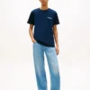 Camiseta Tommy Jeans com logotipo nas costas Camiseta Tommy Jeans com logotipo nas costas