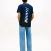 Camiseta Tommy Jeans com logotipo nas costas Camiseta Tommy Jeans com logotipo nas costas