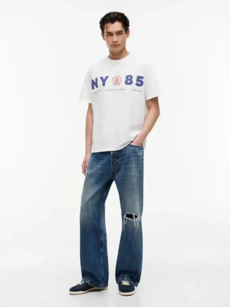 Camiseta Tommy Jeans Relaxed Fit NY 85