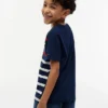Camiseta Tommy Stripe para crianças Camiseta Tommy Stripe para crianças